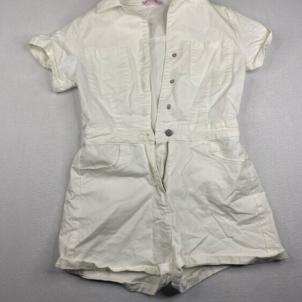 Buddy Love white Romper Size Small